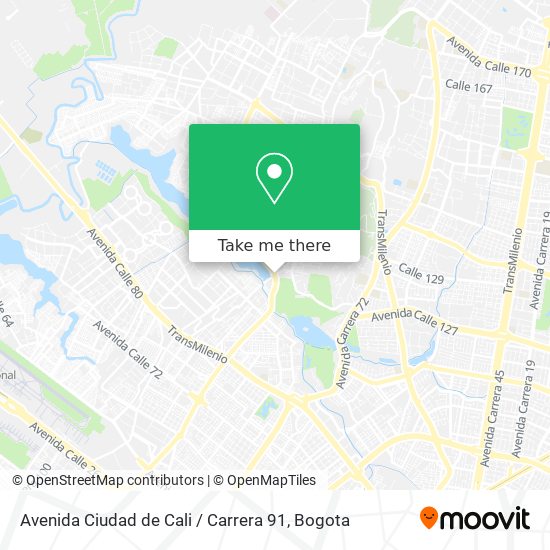 Avenida Ciudad de Cali / Carrera 91 map