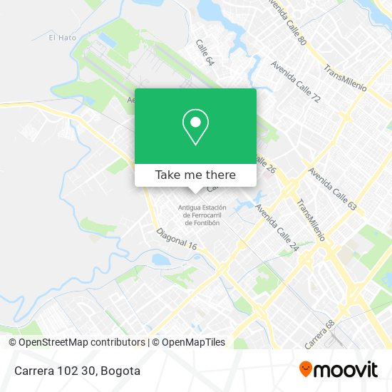 Mapa de Carrera 102 30