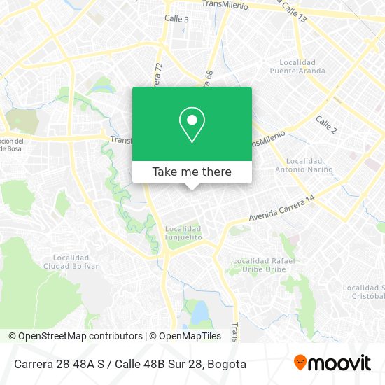 Carrera 28 48A S / Calle 48B Sur 28 map