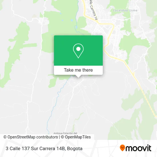 3 Calle 137 Sur Carrera 14B map