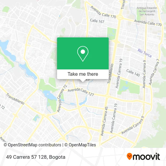 49 Carrera 57 128 map