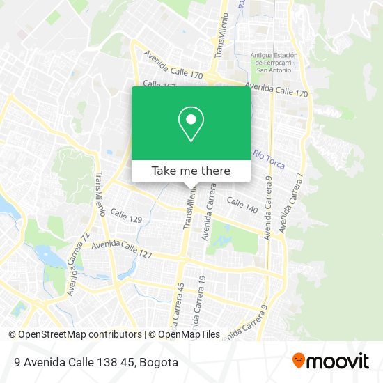 9 Avenida Calle 138 45 map