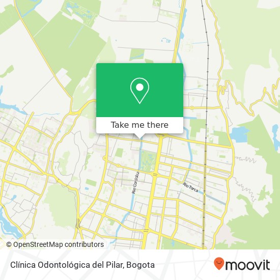 Clínica Odontológica del Pilar map