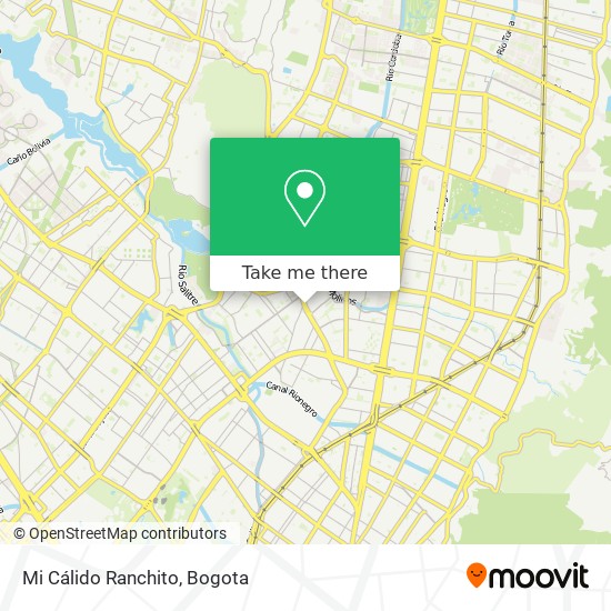 Mi Cálido Ranchito map