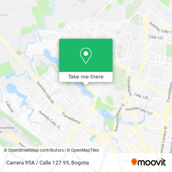 Carrera 95A / Calle 127 95 map