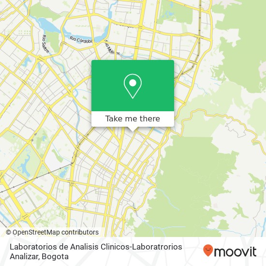 Laboratorios de Analisis Clinicos-Laboratrorios Analizar map