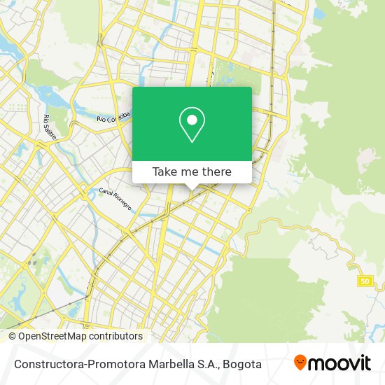 Constructora-Promotora Marbella S.A. map
