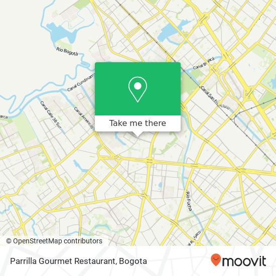 Parrilla Gourmet Restaurant map