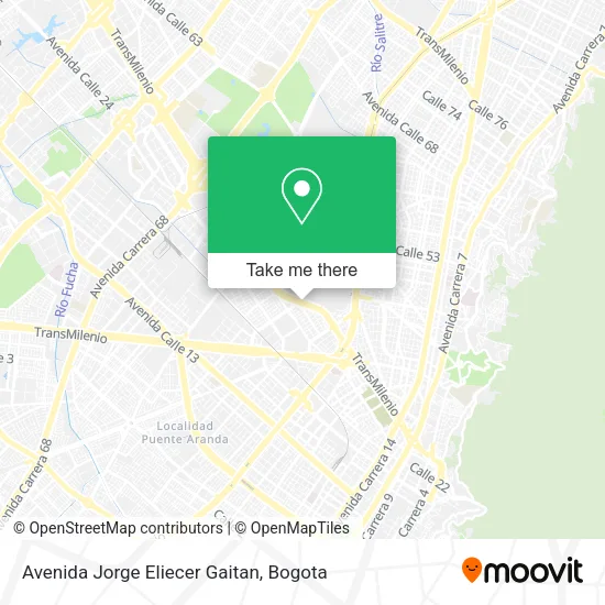 Mapa de Avenida Jorge Eliecer Gaitan
