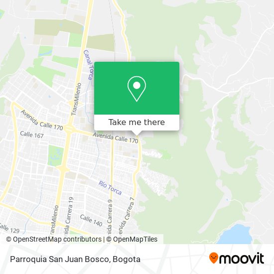 Parroquia San Juan Bosco map