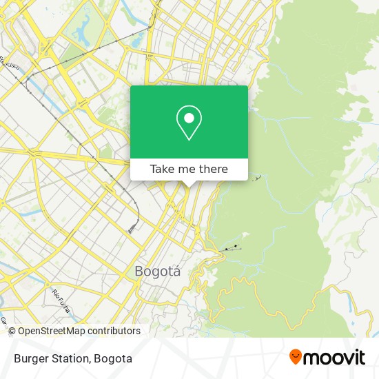 Burger Station map