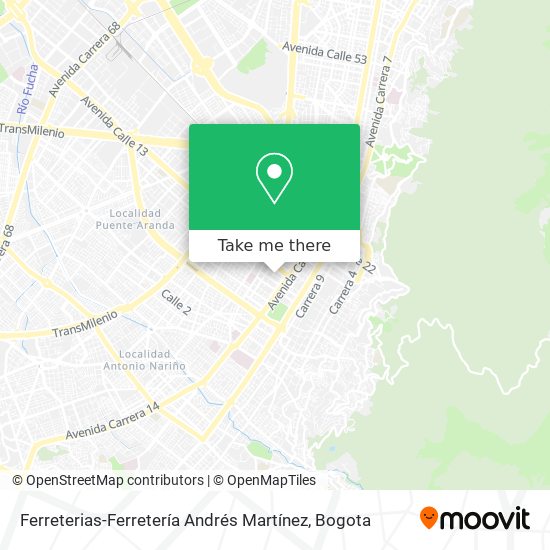 Ferreterias-Ferretería Andrés Martínez map