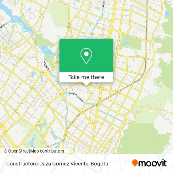 Constructora-Daza Gomez Vicente map