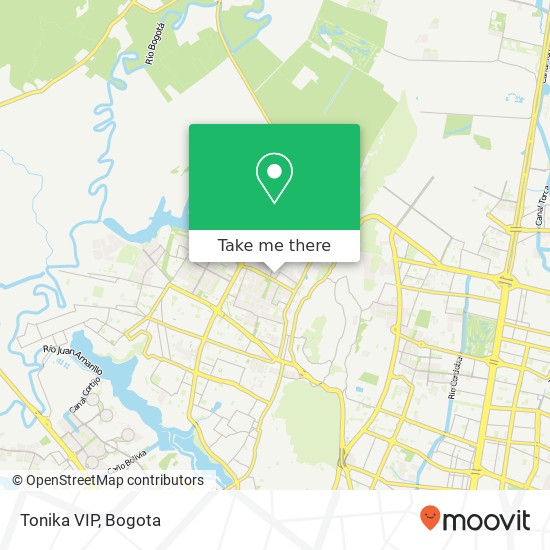 Tonika VIP map