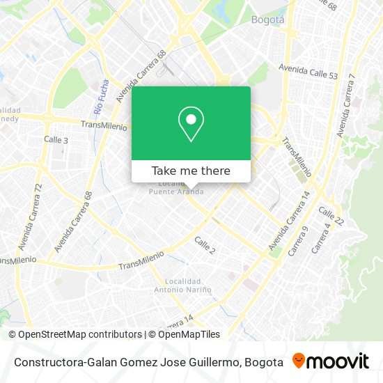 Constructora-Galan Gomez Jose Guillermo map