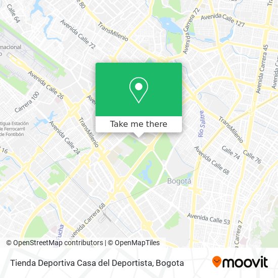 Tienda Deportiva Casa del Deportista map