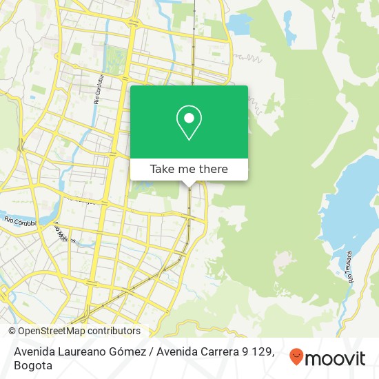Avenida Laureano Gómez / Avenida Carrera 9 129 map