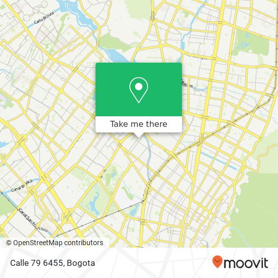 Calle 79 6455 map