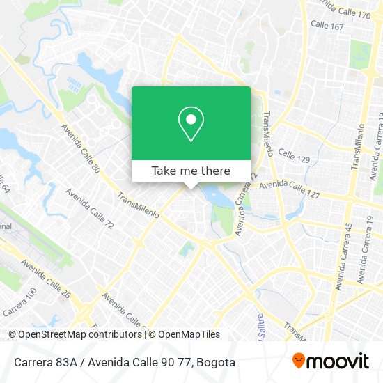 Carrera 83A / Avenida Calle 90 77 map