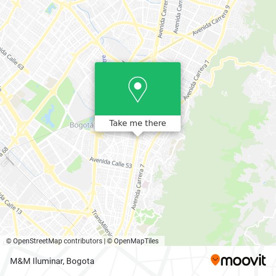 M&M Iluminar map