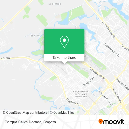 Parque Selva Dorada map