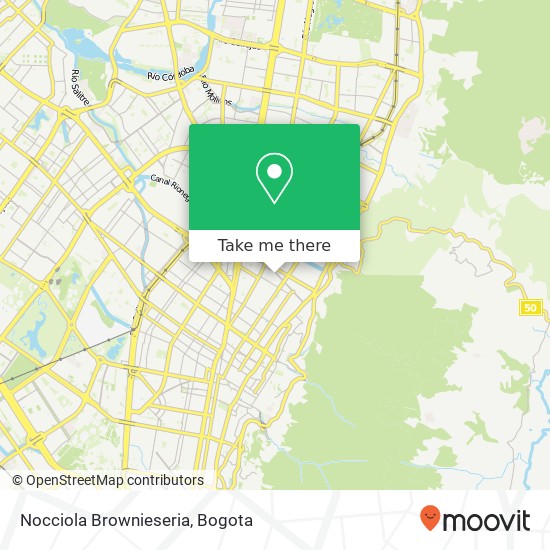 Mapa de Nocciola Brownieseria