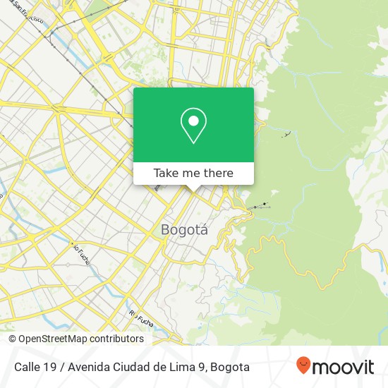 Calle 19 / Avenida Ciudad de Lima 9 map