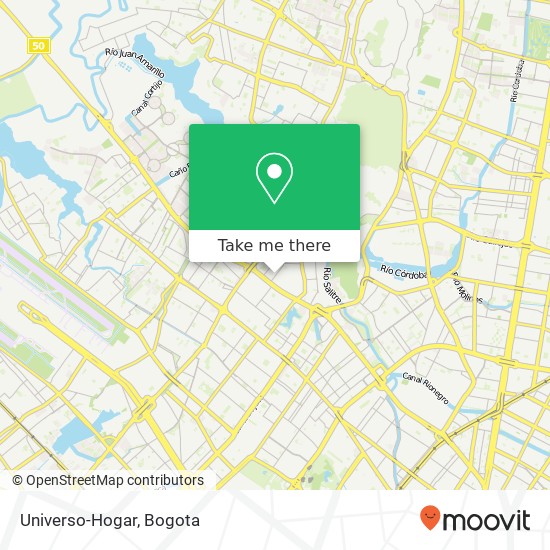 Universo-Hogar map