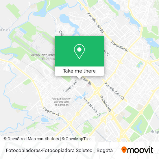 Fotocopiadoras-Fotocopiadora Solutec . map