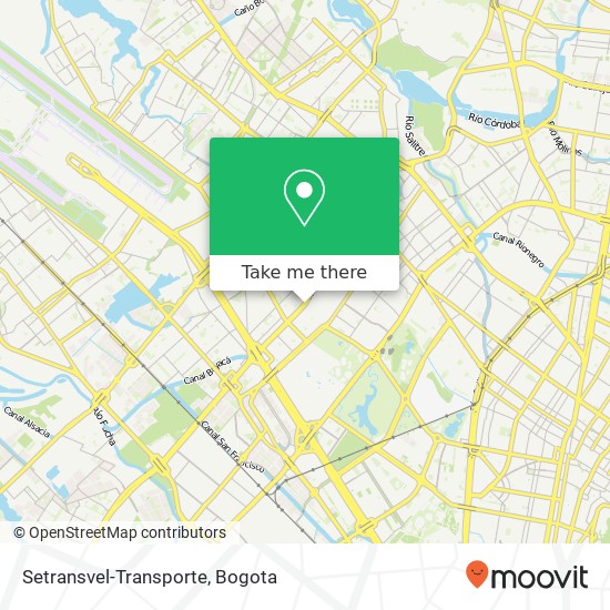 Mapa de Setransvel-Transporte