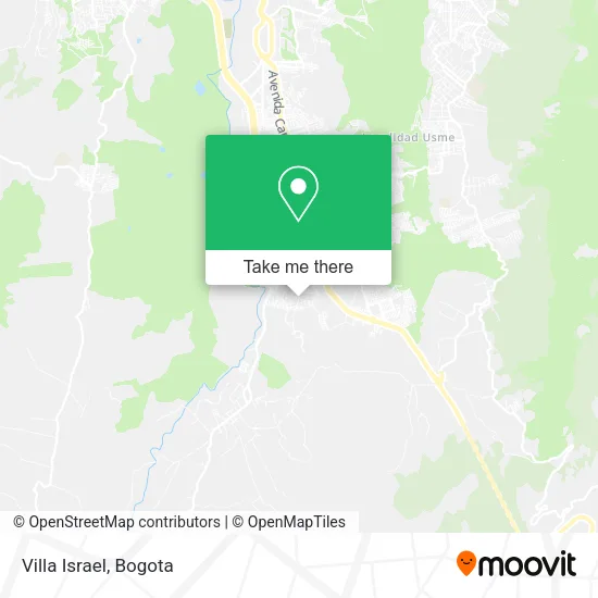 Mapa de Villa Israel