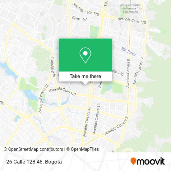 26 Calle 128 48 map