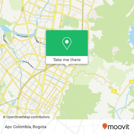 Apc Colombia map