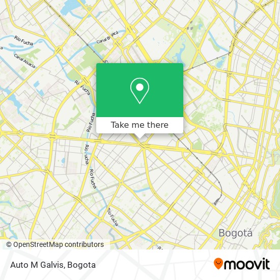 Auto M Galvis map