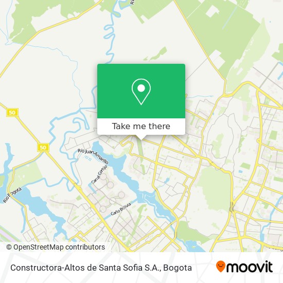 Constructora-Altos de Santa Sofia S.A. map