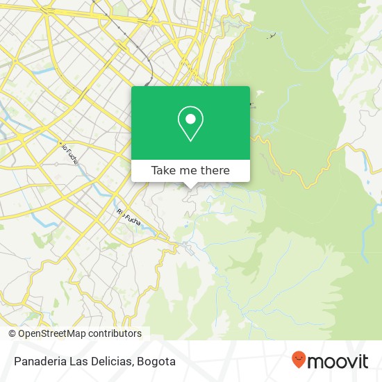 Mapa de Panaderia Las Delicias