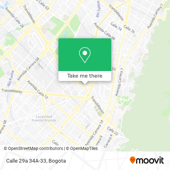Calle 29a 34A-33 map