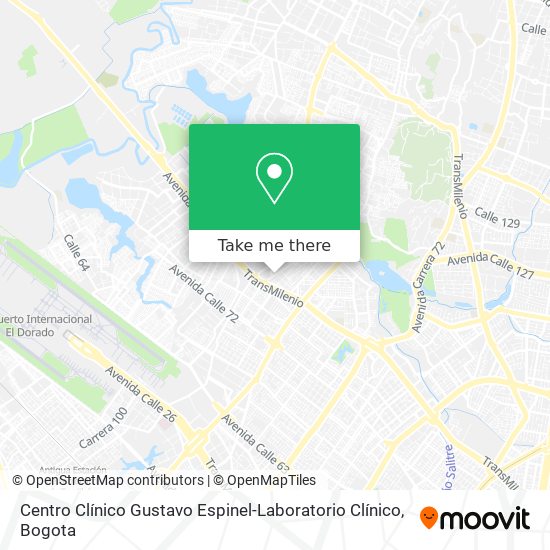 Centro Clínico Gustavo Espinel-Laboratorio Clínico map