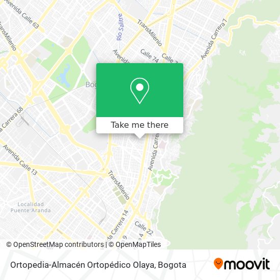 Ortopedia-Almacén Ortopédico Olaya map