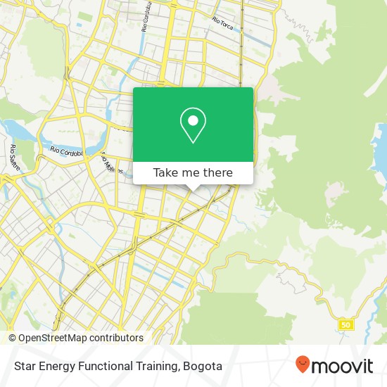 Star Energy Functional Training map