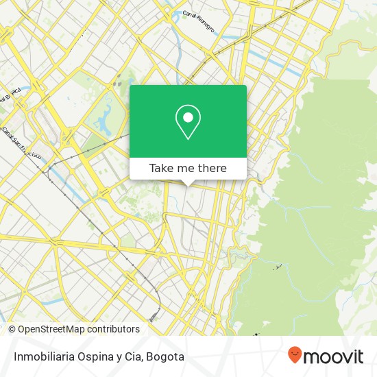 Inmobiliaria Ospina y Cia map