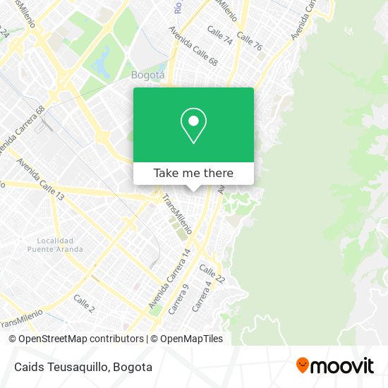 Mapa de Caids Teusaquillo