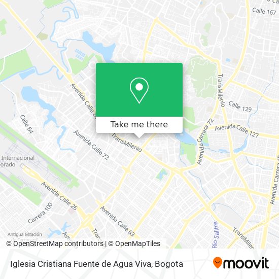 Iglesia Cristiana Fuente de Agua Viva map