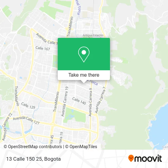 13 Calle 150 25 map