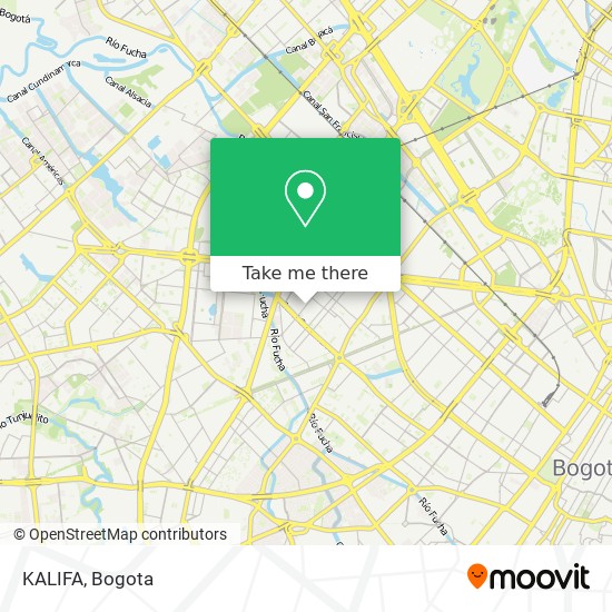 KALIFA map
