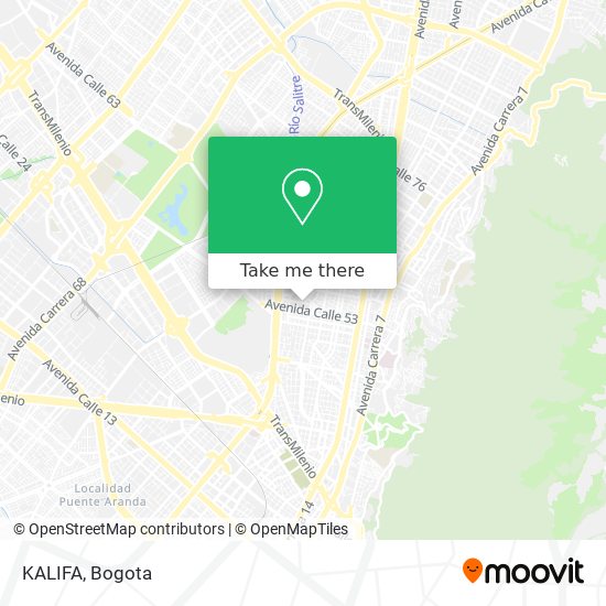 KALIFA map