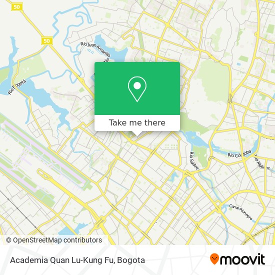 Academia Quan Lu-Kung Fu map