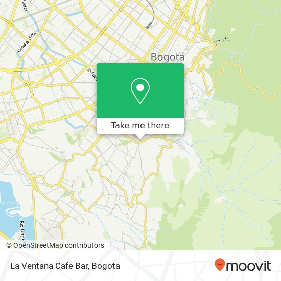 La Ventana Cafe Bar map