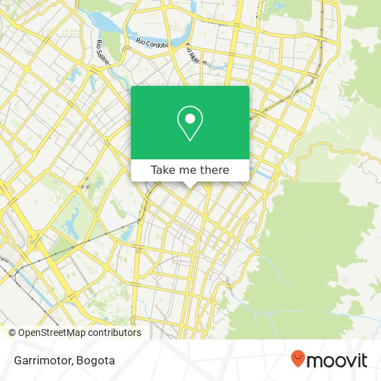 Garrimotor map