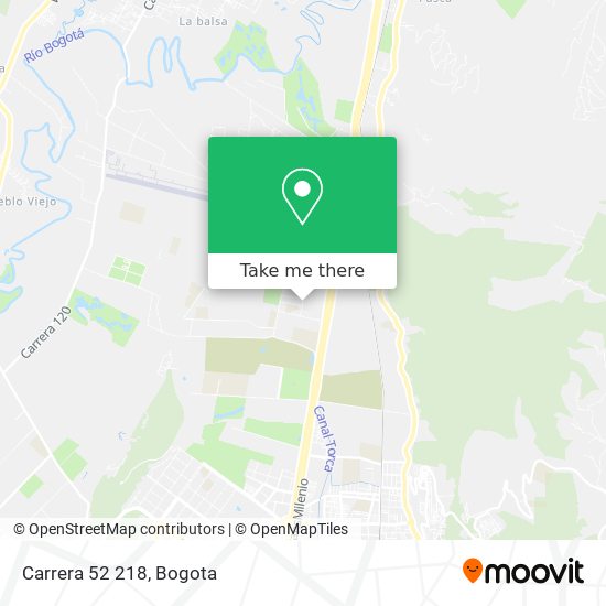 Mapa de Carrera 52 218
